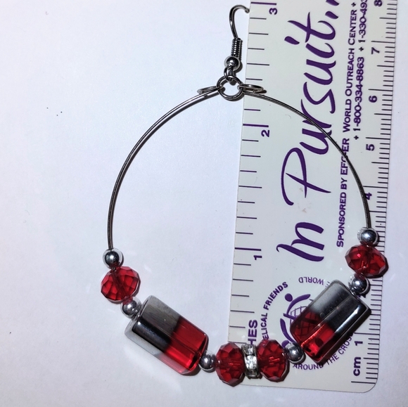 Hoop Earrings NWOT - Picture 2 of 9